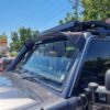 IMG-20250925-WA0118 Toyota Landcruiser 70-79 Series (fitted with factory snorkel) All Black Mesh Windscreen Sunvisor