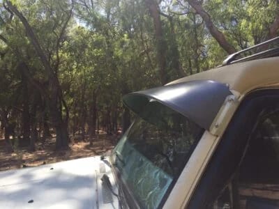 IMG-20250928-WA0043 Toyota L/Cruiser Ute, 75 Series (no snorkel) HJ-FJ-HJZ 1985-1988 Solid Sunvisor