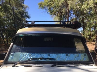 IMG-20250928-WA0044 Toyota L/Cruiser Ute, 75 Series (no snorkel) HJ-FJ-HJZ 1985-1988 Solid Sunvisor