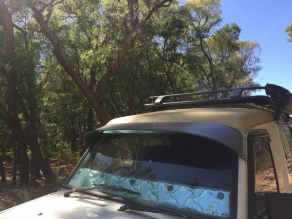 IMG-20250928-WA0045 Toyota L/Cruiser Ute, 75 Series (no snorkel) HJ-FJ-HJZ 1985-1988 Solid Sunvisor