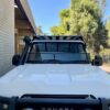 IMG-20250928-WA0056 Toyota Landcruiser 70-79 Series (fitted with factory snorkel) All Black Mesh Windscreen Sunvisor