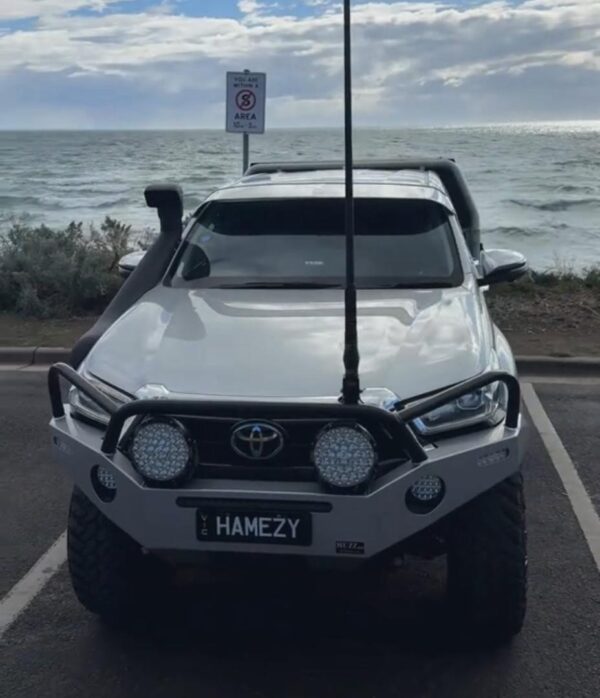 N80 hilux sun visor