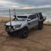 N80 hilux sun visor