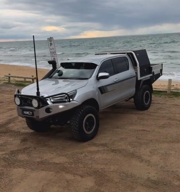 N80 hilux sun visor
