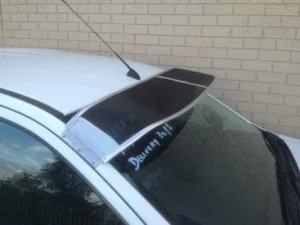 ranger2sunvisorsunshadeproducts-800x600 Nissan Navara 4dr Ute Dual Cab NP300 07/15on Mesh Windscreen Sunvisor